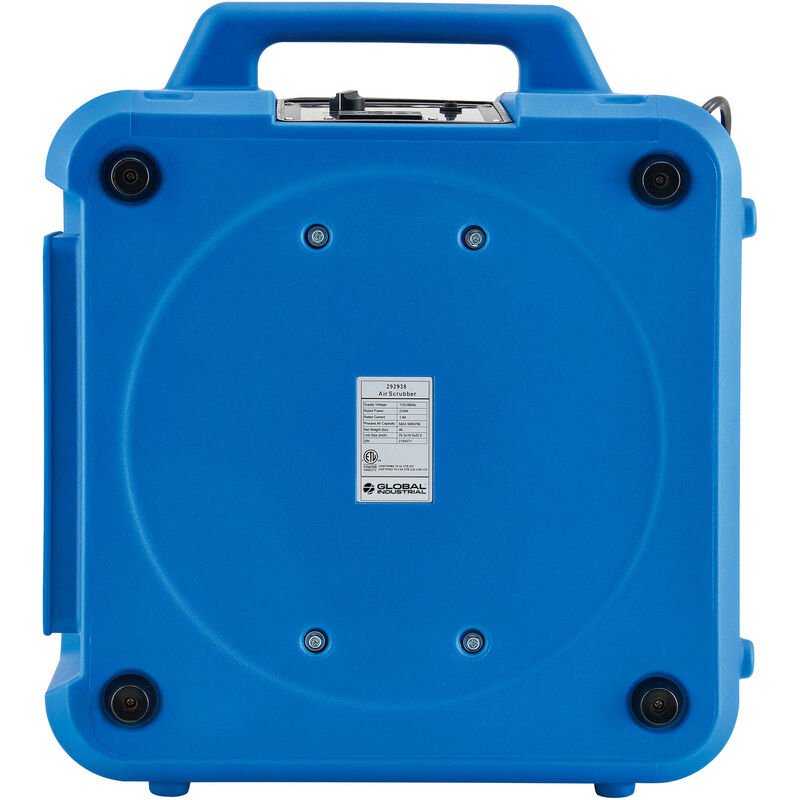 Global Industrial Commercial Air Scrubber & Negative Air Machine w/ HEPA Filter, 500 CFM, 115V (GLB - 292938) - SchoolOutlet