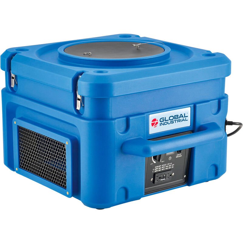 Global Industrial Commercial Air Scrubber & Negative Air Machine w/ HEPA Filter, 500 CFM, 115V (GLB - 292938) - SchoolOutlet