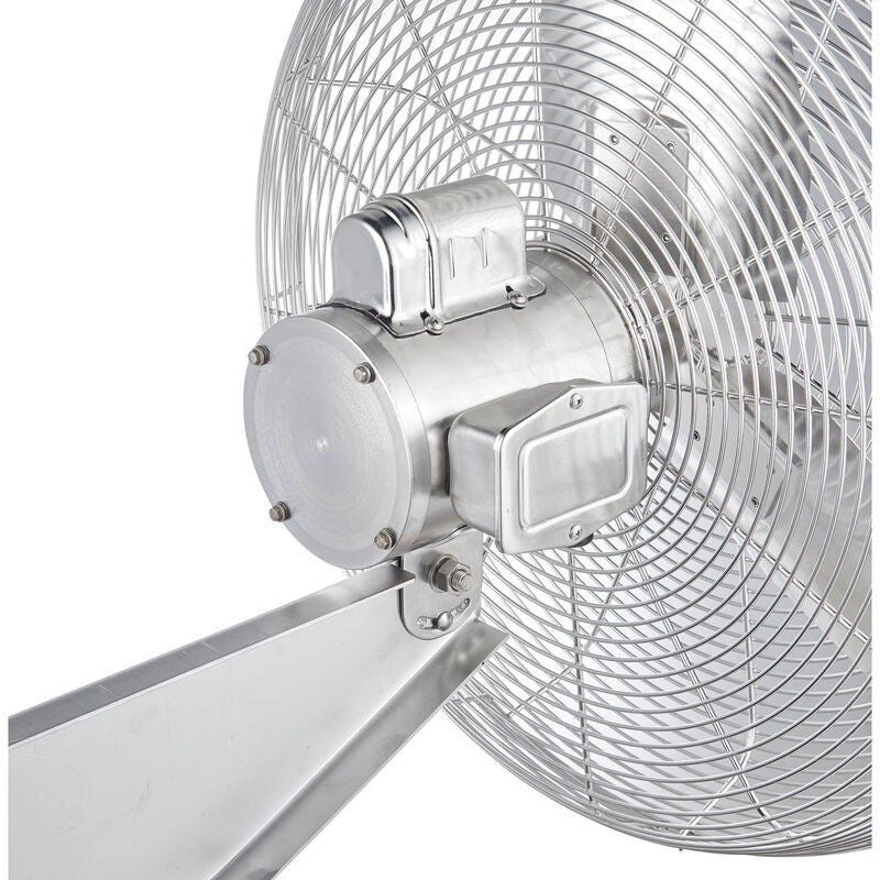 Global Industrial 30" Washdown Wall Mount Fan, 1 Speed, 9600 CFM, 1/3 HP, Single Phase (GLB - 293019) - SchoolOutlet