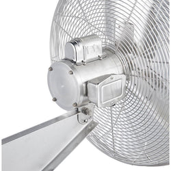 Global Industrial 30" Washdown Wall Mount Fan, 1 Speed, 9600 CFM, 1/3 HP, Single Phase (GLB-293019)