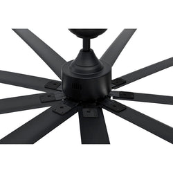 96" Industrial Ceiling Fan, DC Motor, 6 Speed, 17018 CFM, Black (GLB-293048)