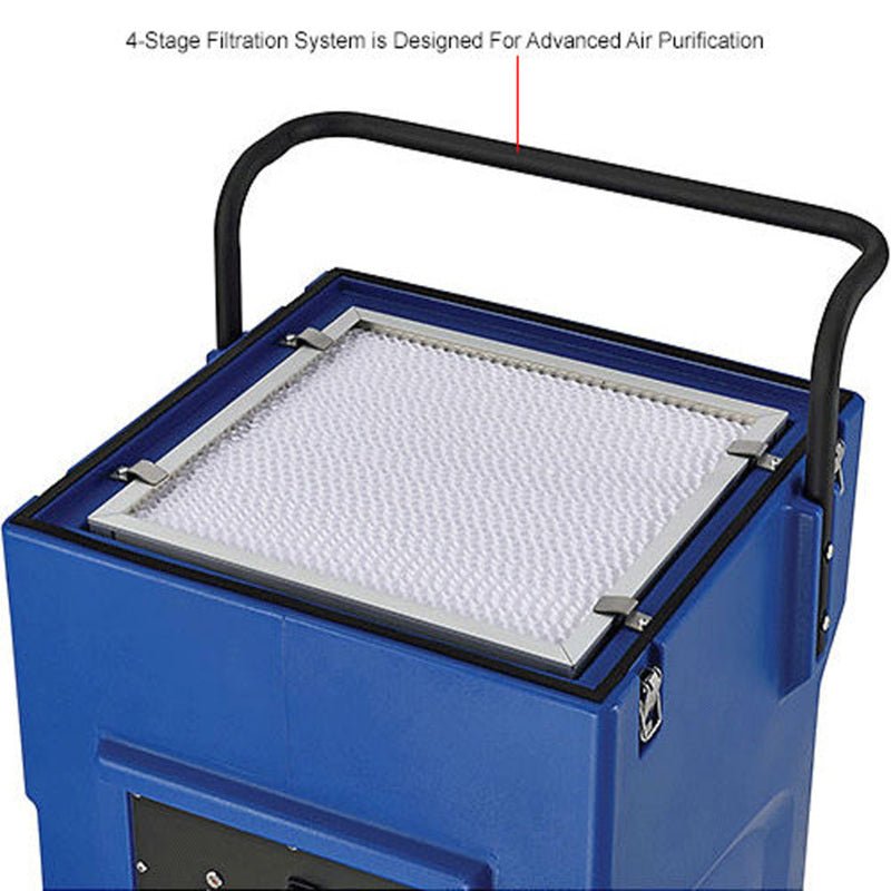 Global Industrial Commercial Air Scrubber & Negative Air Machine w/ HEPA Filter, 1000 CFM (GLB - 293052) - SchoolOutlet