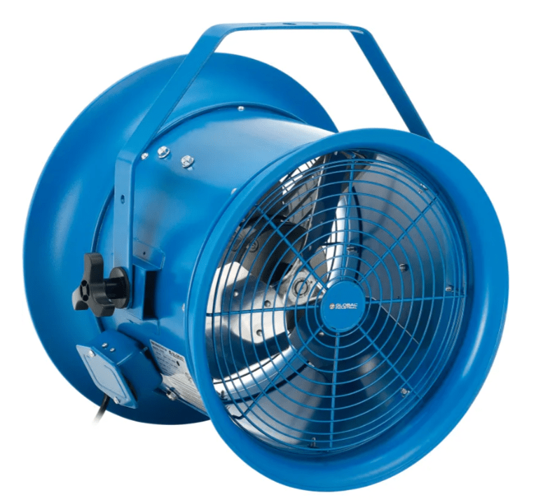 Global Industrial 14" High Velocity Drum Fan w/ Yoke Mount, 6,800 CFM, 1/3 HP (GLB - 293092) - SchoolOutlet