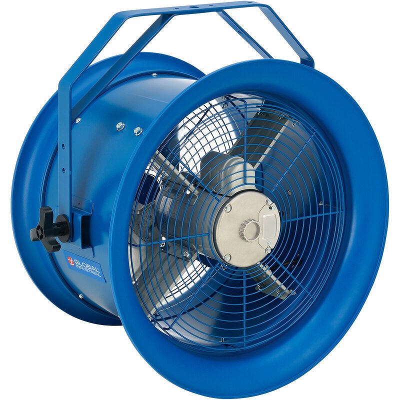 Global Industrial 18" High Velocity Drum Fan w/ Yoke Mount, 7,700 CFM, 1/2 HP (GLB - 293093) - SchoolOutlet