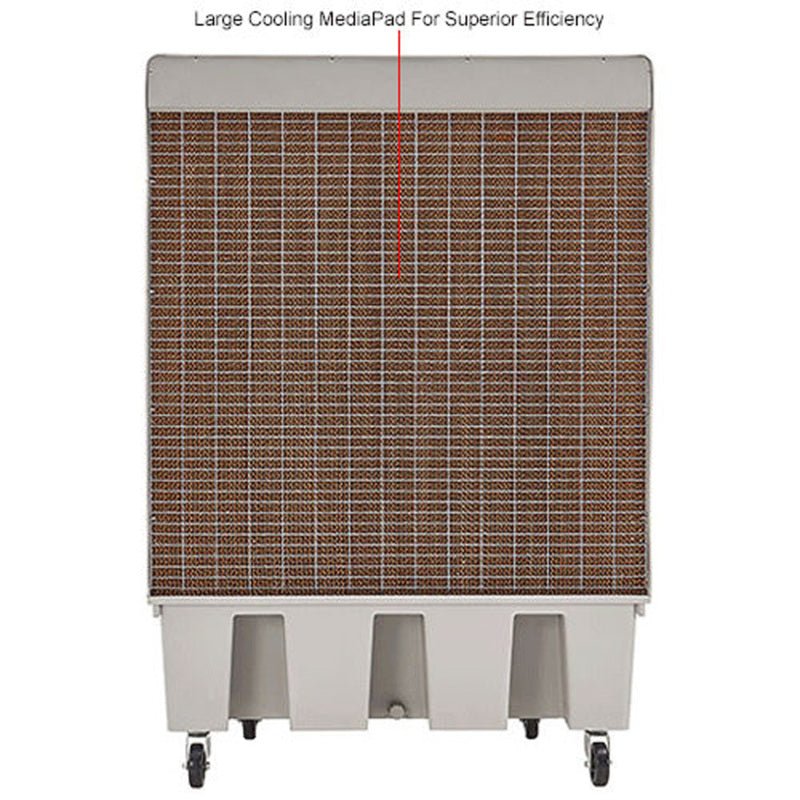 Global Industrial 30" Portable Evaporative Cooler, Direct Drive, 3 Speed, 26 Gal. Capacity (GLB - 293131) - SchoolOutlet