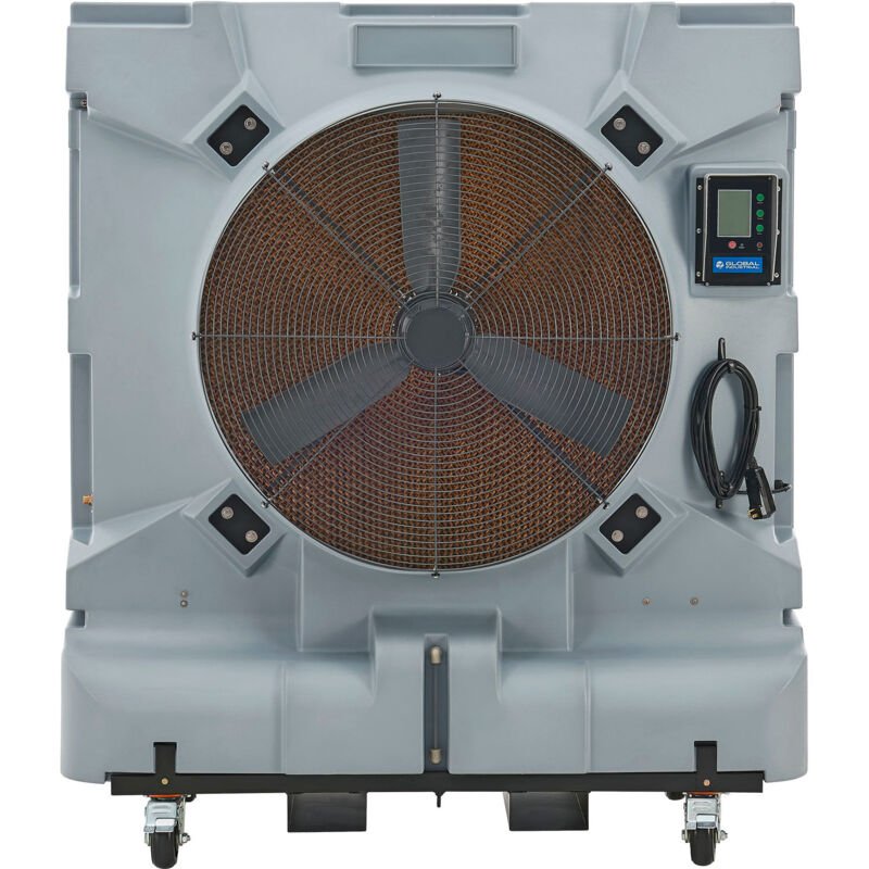 Global Industrial 36" Portable Evaporative Cooler, Direct Drive, 3 Speed, 74 Gal. Capacity (GLB - 293132) - SchoolOutlet