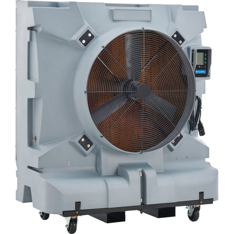Global Industrial 36" Portable Evaporative Cooler, Direct Drive, 3 Speed, 74 Gal. Capacity (GLB - 293132) - SchoolOutlet