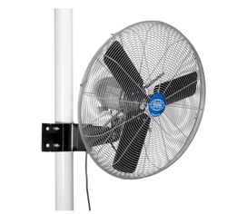 Global Industrial 24" Oscillating Fan, Pole or Column Mount, 7,525 CFM, 1/4 HP (GLB-293155)