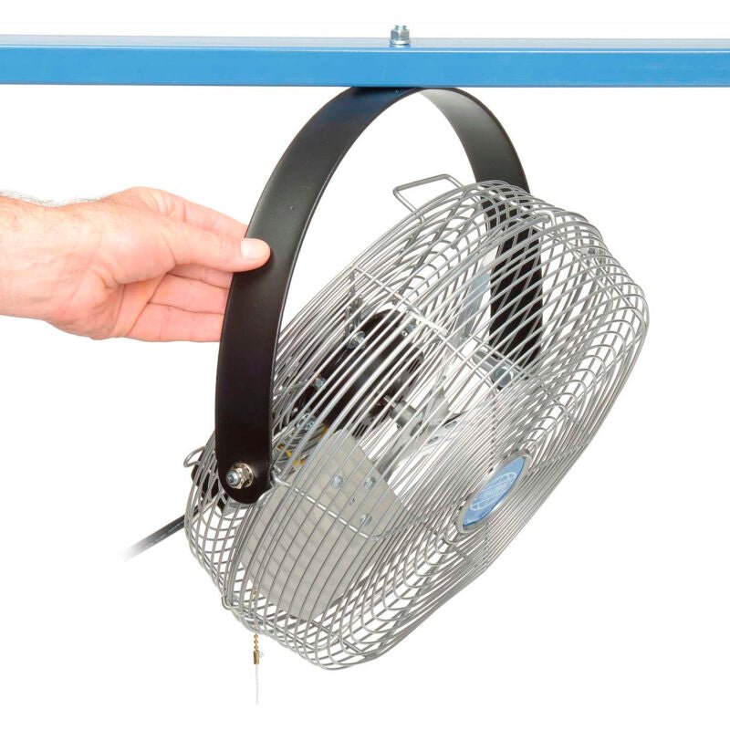 Global Industrial 12" Industrial Workstation Fan, 1,855 CFM, 1/15 HP, 1500 RPM (GLB - 294492) - SchoolOutlet
