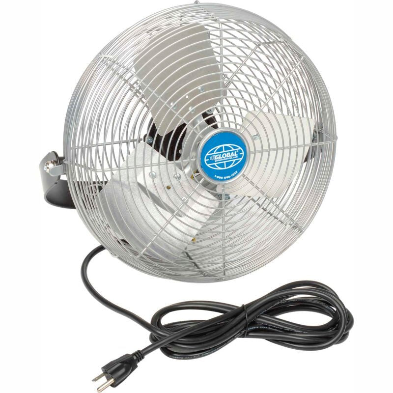 Global Industrial 12" Industrial Workstation Fan, 1,855 CFM, 1/15 HP, 1500 RPM (GLB - 294492) - SchoolOutlet