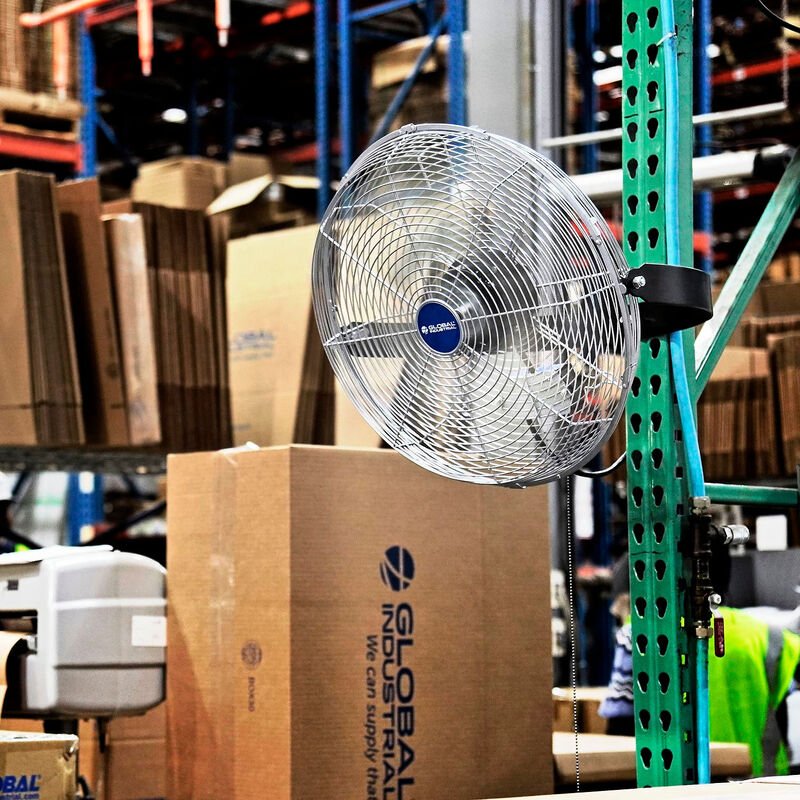 Global Industrial 18" Industrial Workstation Fan, 4,600 CFM, 1/3 HP (GLB - 294493) - SchoolOutlet