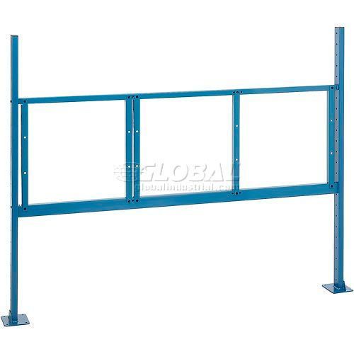 Global Industrial 18" Pegboard & 36" Louver Panel Kit, 60"W, Blue (GLB - 318866BL) - SchoolOutlet
