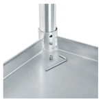 Global Industrial 430 Stainless Steel Table, 48