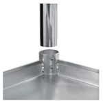 Global Industrial 430 Stainless Steel Table, 60