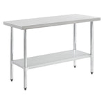 Global Industrial 430 Stainless Steel Table, 72