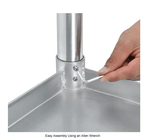 Global Industrial 430 Stainless Steel Table, 96