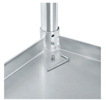 Global Industrial 430 Stainless Steel Table, 96