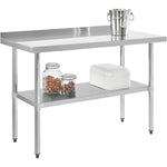 Global Industrial 430 Stainless Steel Table, 48
