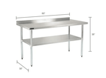 Global Industrial 430 Stainless Steel Table, 60