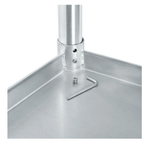Global Industrial 430 Stainless Steel Table, 72