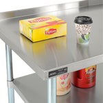 Global Industrial 430 Stainless Steel Table, 96