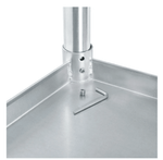 Global Industrial 430 Stainless Steel Table, 96