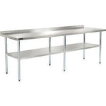 Global Industrial 430 Stainless Steel Table, 96