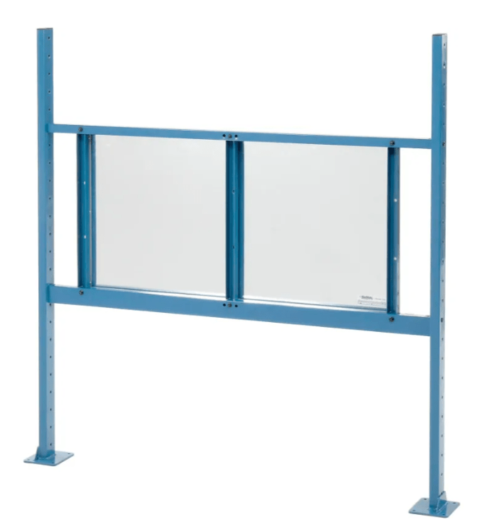 Global Industrial 36" Whiteboard Panel Kit, 48"W, Blue (GLB - 319178BL) - SchoolOutlet