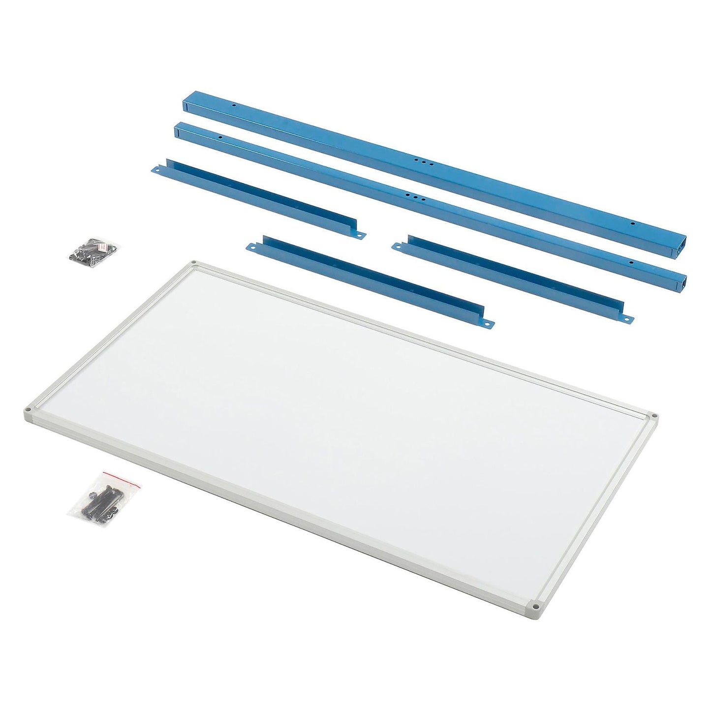 Global Industrial 36" Whiteboard Panel Kit, 48"W, Blue (GLB - 319178BL) - SchoolOutlet