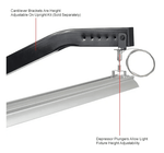 Global Industrial Aluminum LED Light Kit For Workbenches, 60