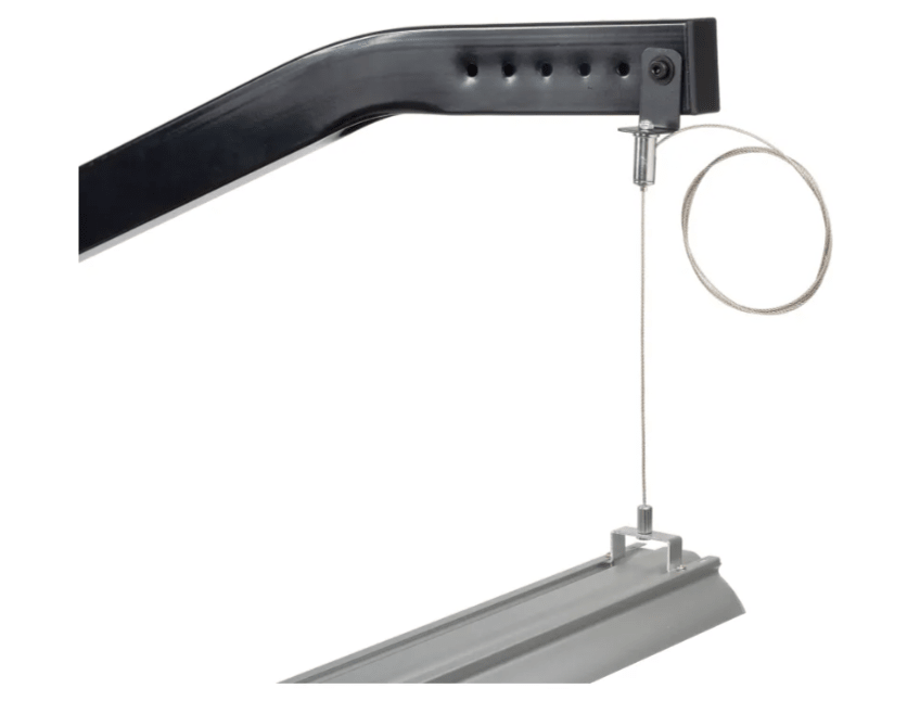 Global Industrial Aluminum LED Light Kit For Workbenches, 60"W (GLB - 319404) - SchoolOutlet