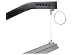 Global Industrial Aluminum LED Light Kit For Workbenches, 60