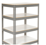 Global Industrial Boltless Shelf Truck w/5 Shelves & Rubber Casters, 60