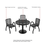 Global Industrial Outdoor Dining Set 36
