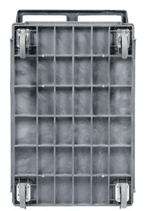 Global Industrial Utility Cart w/ 2 Shelves & 5" Casters, 500 lb. Capacity, 40"L x 26"W x 33"H (GLB - 498526) - SchoolOutlet