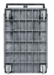 Global Industrial Utility Cart w/ 2 Shelves & 5