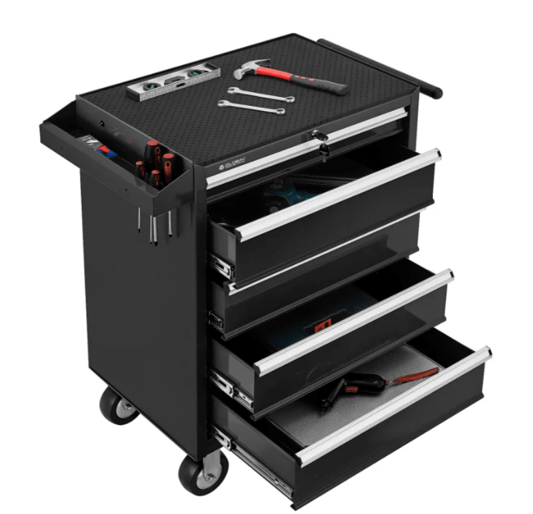 Global Industrial 5 Drawer Roller Tool Cabinet - 26 - 3/8"W x 18 - 1/8"D x 37 - 13/16"H (GLB - 535362) - SchoolOutlet