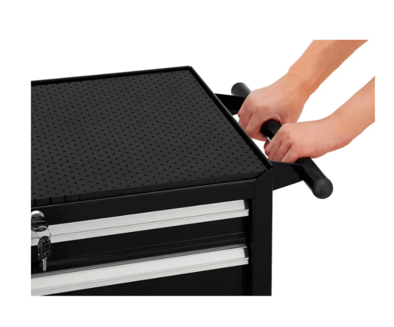 Global Industrial 7 Drawer Roller Tool Cabinet - 26 - 3/8"W x 18 - 1/8"D x 37 - 13/16"H (GLB - 535364) - SchoolOutlet
