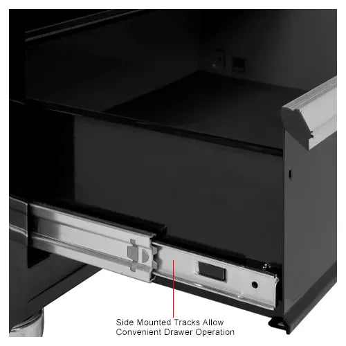 Global Industrial 7 Drawer Roller Tool Cabinet - 26 - 3/8"W x 18 - 1/8"D x 37 - 13/16"H (GLB - 535364) - SchoolOutlet