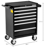 Global Industrial 7 Drawer Roller Tool Cabinet - 26 - 3/8