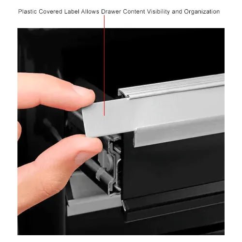 Global Industrial 7 Drawer Roller Tool Cabinet - 26 - 3/8"W x 18 - 1/8"D x 37 - 13/16"H (GLB - 535364) - SchoolOutlet