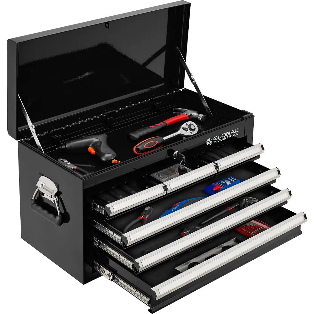 Global Industrial 6 Drawer Tool Chest - 25 - 15/16"W x 12 - 1/16"D x 14 - 3/4"H (GLB - 535366) - SchoolOutlet