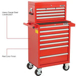Global Industrial 13 Drawer Roller Tool Cabinet & Chest Combo - 26 - 3/8