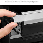 Global Industrial 11 Drawer Black Roller Tool Cabinet & Chest Combo - 26 - 3/8