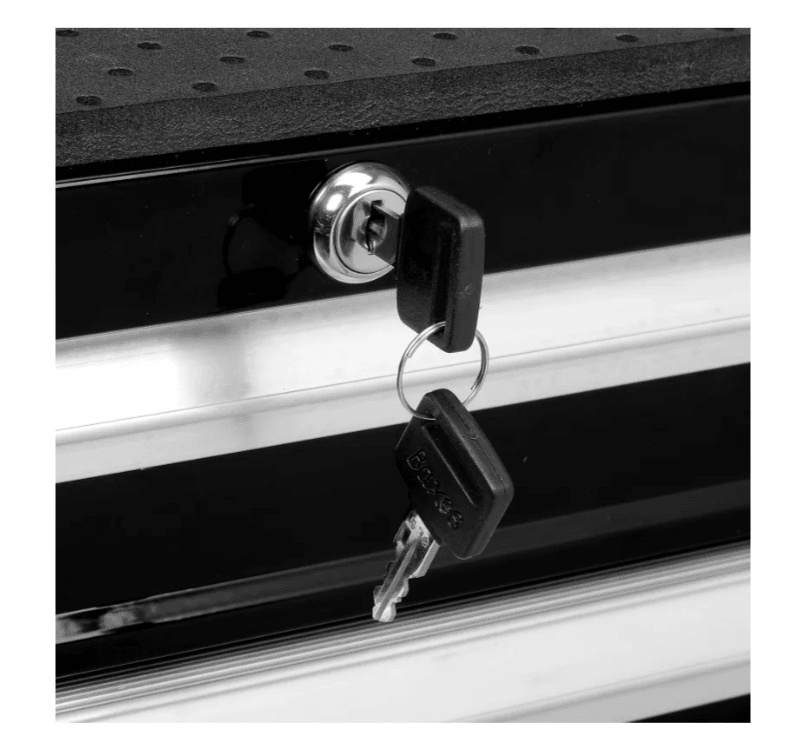 Global Industrial 11 Drawer Black Roller Tool Cabinet & Chest Combo - 26 - 3/8"W x 18 - 1/8"D x 52 - 9/16"H (GLB - 535490) - SchoolOutlet