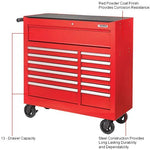 Global Industrial Roller Tool Cabinet, 13 Drawers, 42 - 3/8