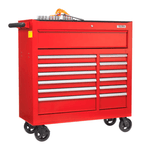 Global Industrial Roller Tool Cabinet, 13 Drawers, 42 - 3/8