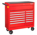 Global Industrial Roller Tool Cabinet, 13 Drawers, 42 - 3/8