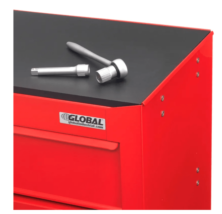 Global Industrial Roller Tool Cabinet, 13 Drawers, 42 - 3/8"W x 18"D x 38 - 5/8"H (GLB - 535653) - SchoolOutlet