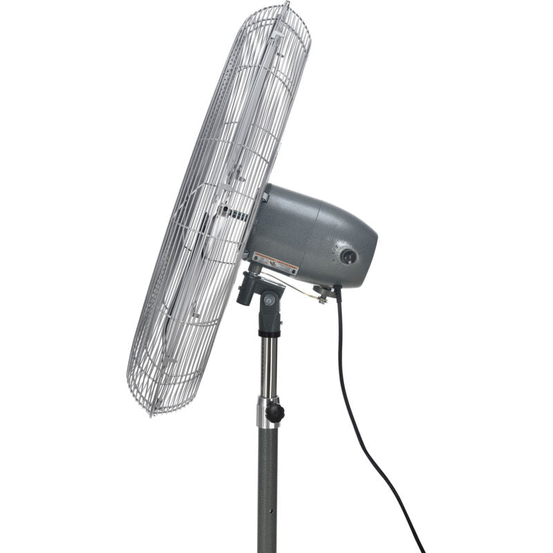Global Industrial 30" Oscillating Pedestal Fan, 8,775 CFM, 1/3 HP, 1 Phase (GLB - 585280) - SchoolOutlet